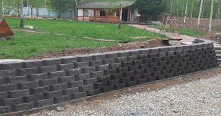 Установка подпорной стенки в Шахтах: качество и цена от 2985 руб.
